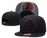 Redskins Team Logo Black Adjustable Hat GS,baseball caps,new era cap wholesale,wholesale hats